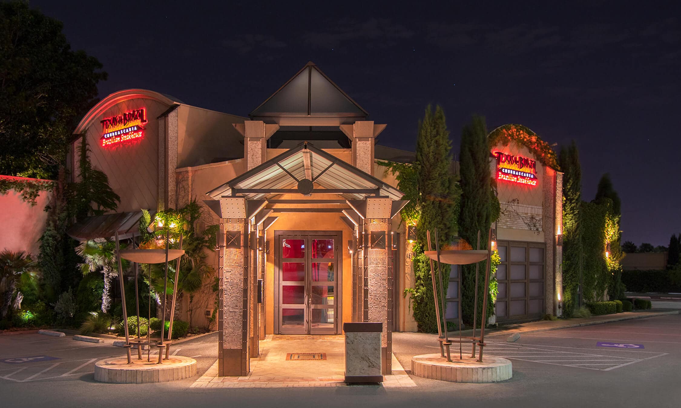 Outside Texas de Brazil Addison