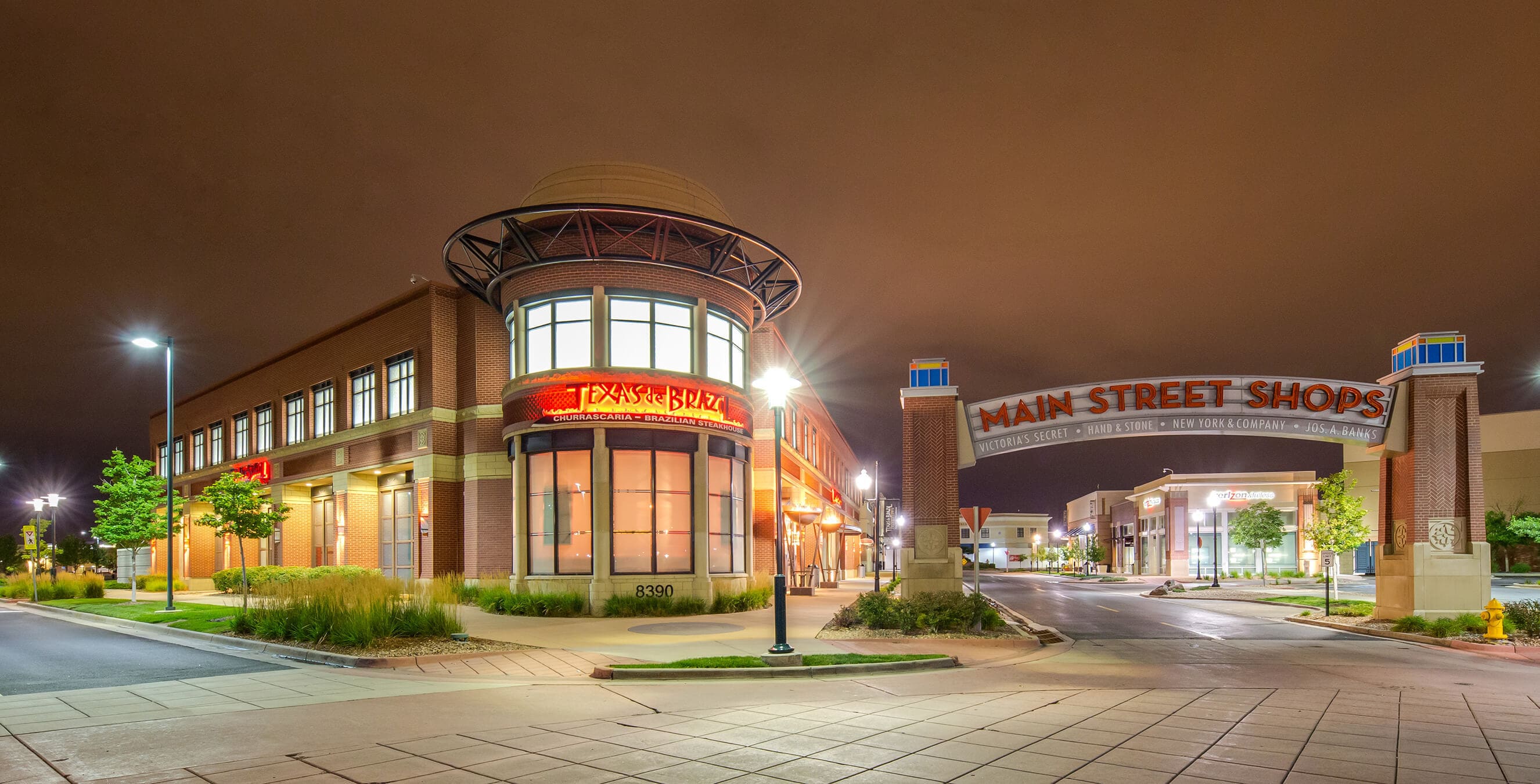 Outside Texas de Brazil Denver