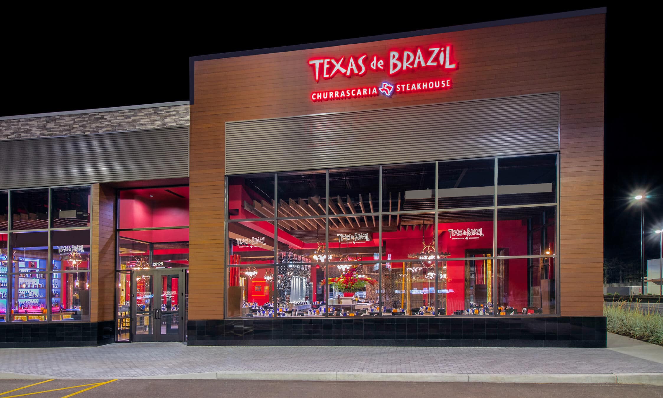 Outside Texas de Brazil Woodmere