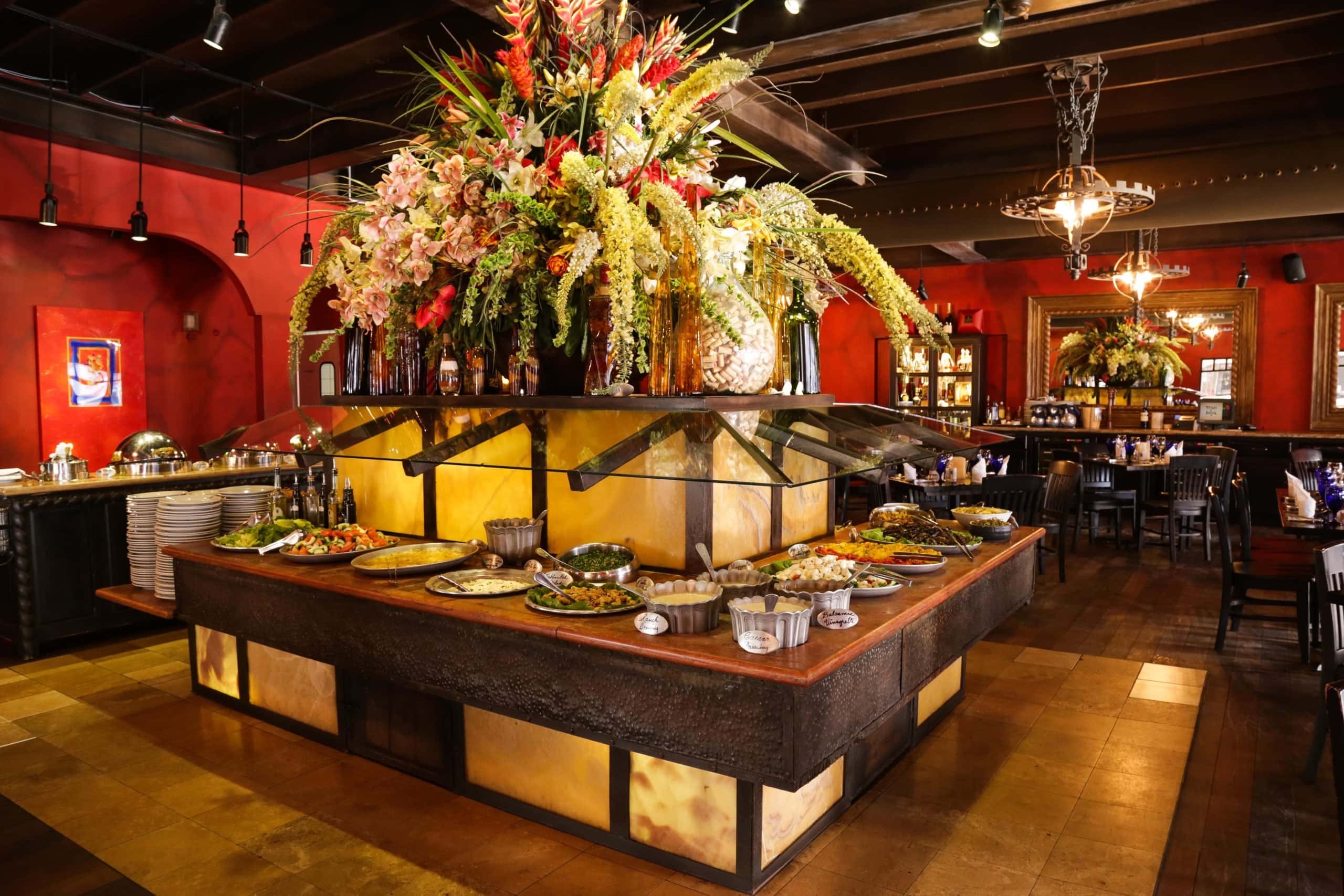 Texas de brazil Aruba Salad Area