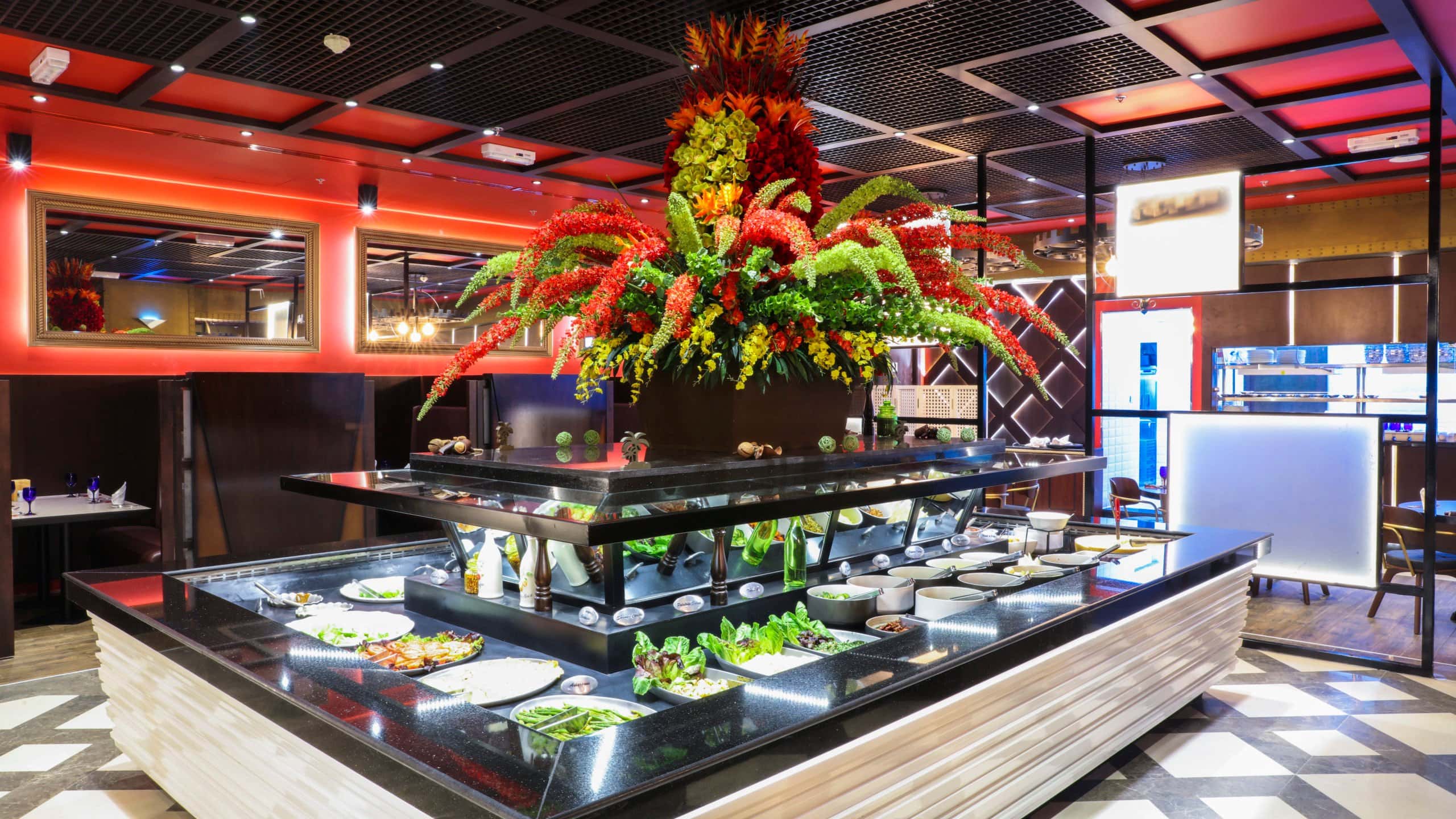 Texas de brazil KSA Salad Area