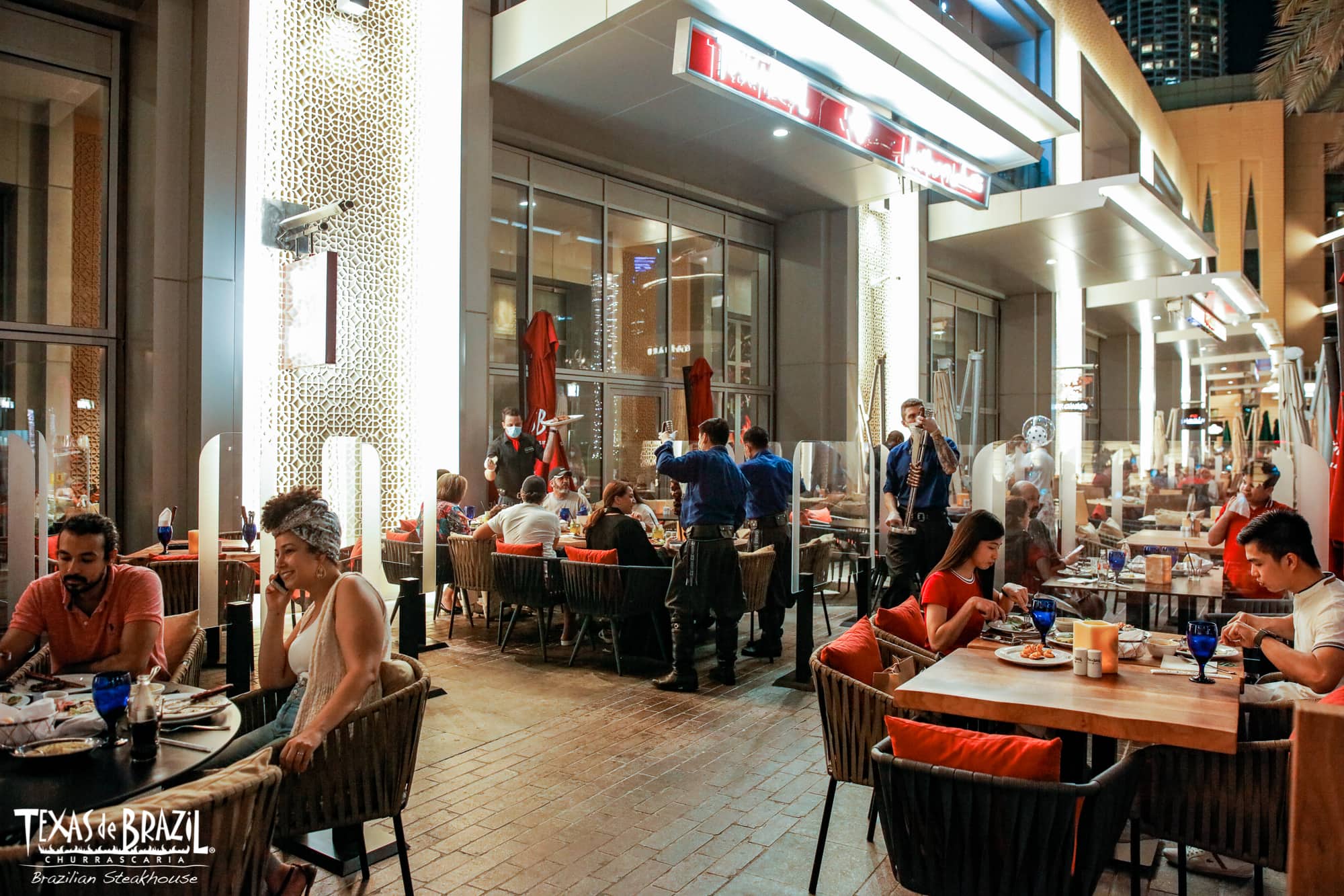 texas de brazil outdoor dining