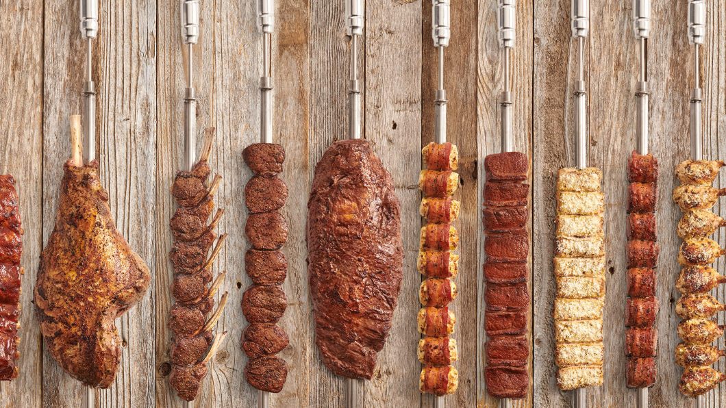 texas de brazil meats menu on skewers